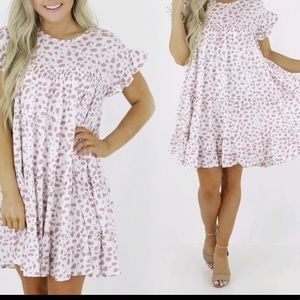 Blush Spotted Dress